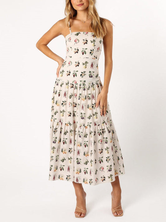 Damen Midikleid mit Blumenmuster Jully