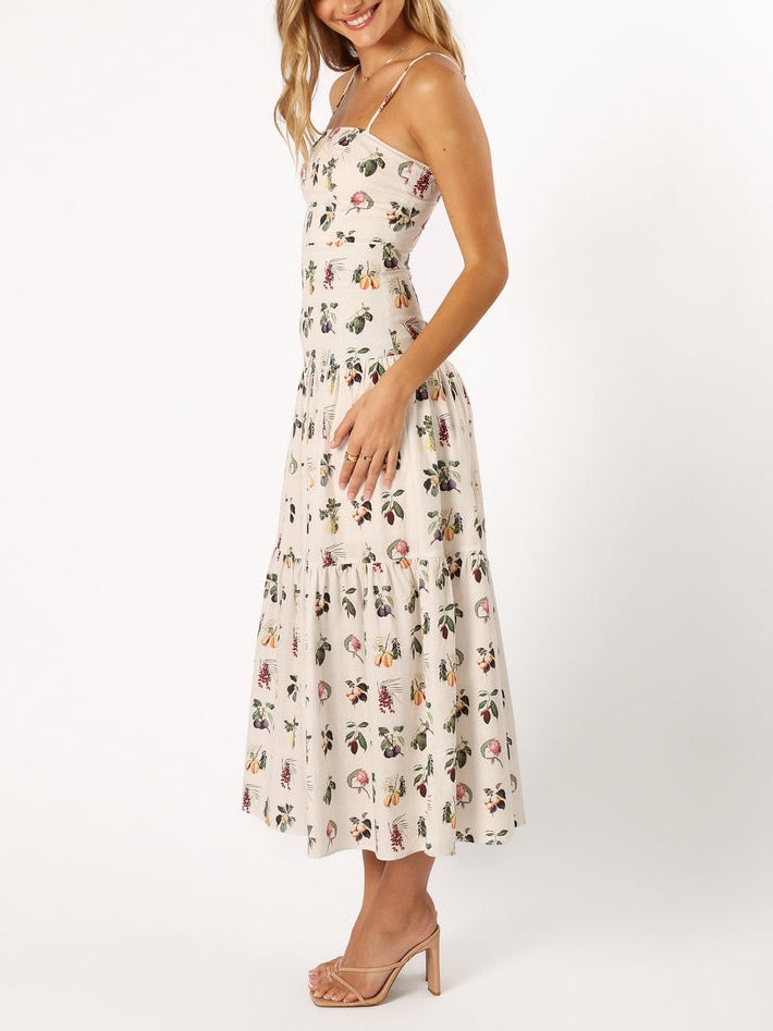 Damen Midikleid mit Blumenmuster Jully
