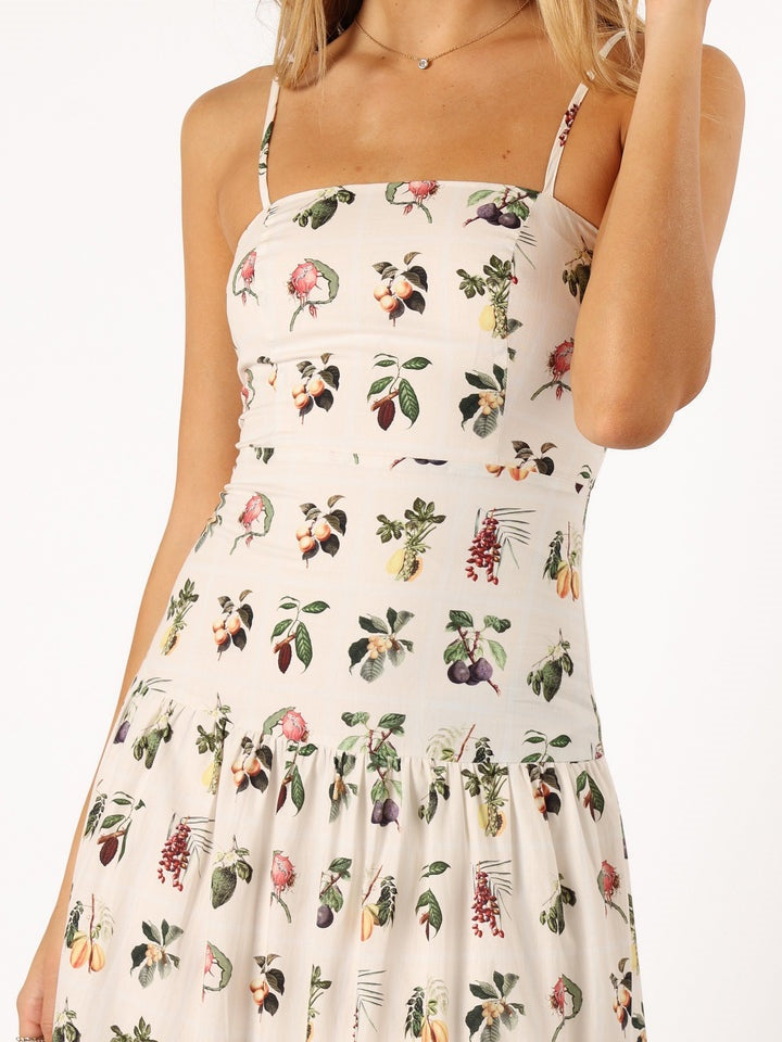 Damen Midikleid mit Blumenmuster Jully