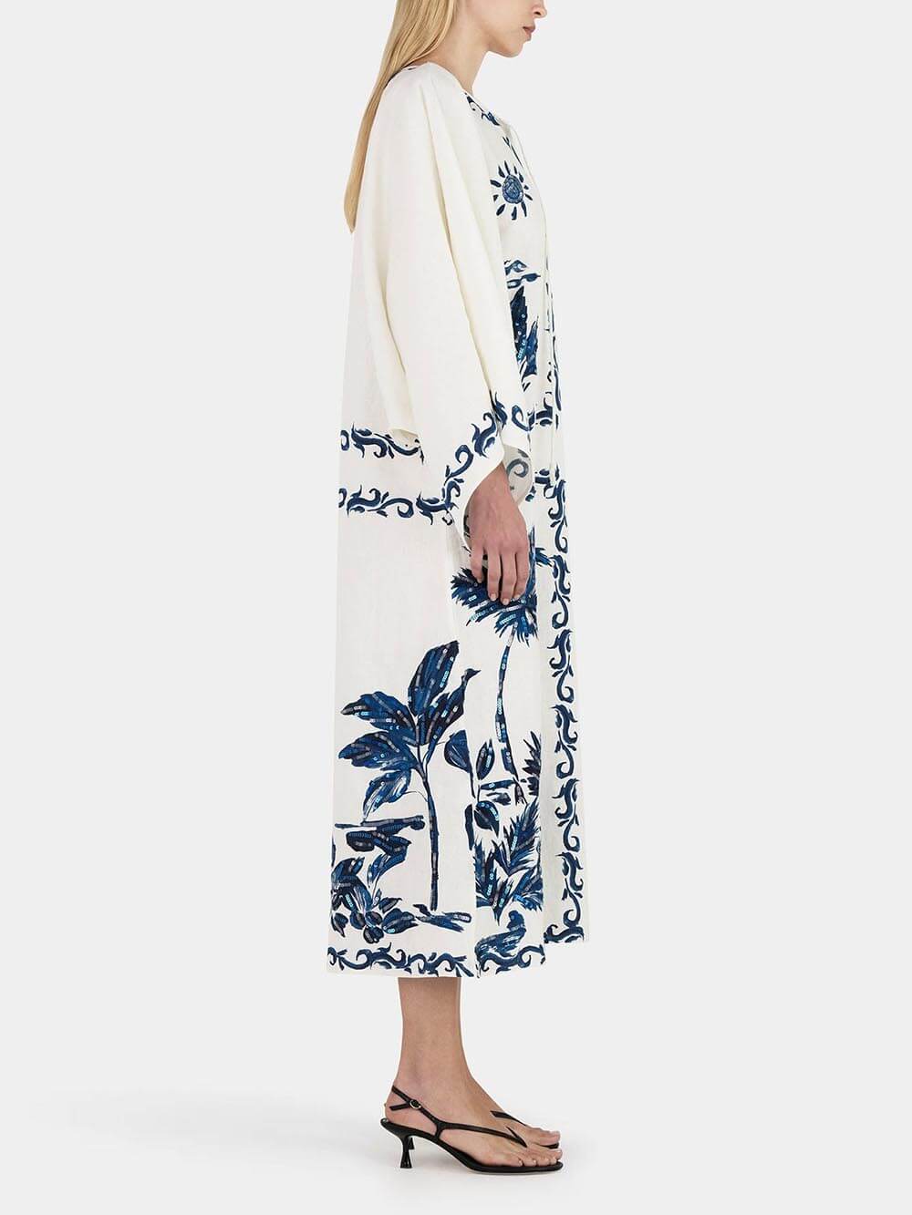 Damen Midikleid mit Vintage-Hawaii-Print Jully