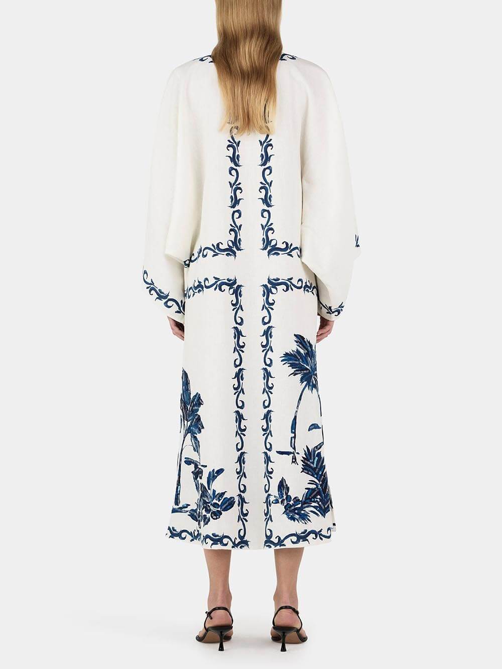 Damen Midikleid mit Vintage-Hawaii-Print Jully