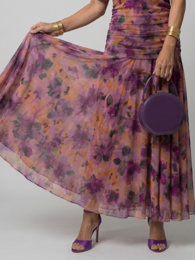 Damen Midikleid mit drapiertem Ausschnitt Jully