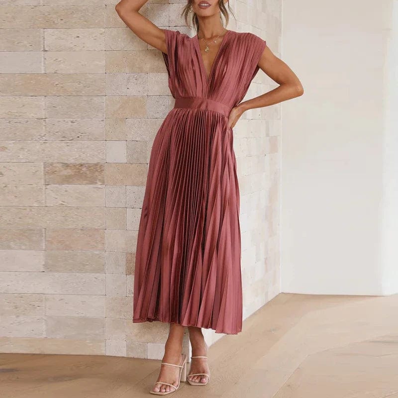 Damen Midikleid mit elegantem Design aus luftiger Baumwolle Jully