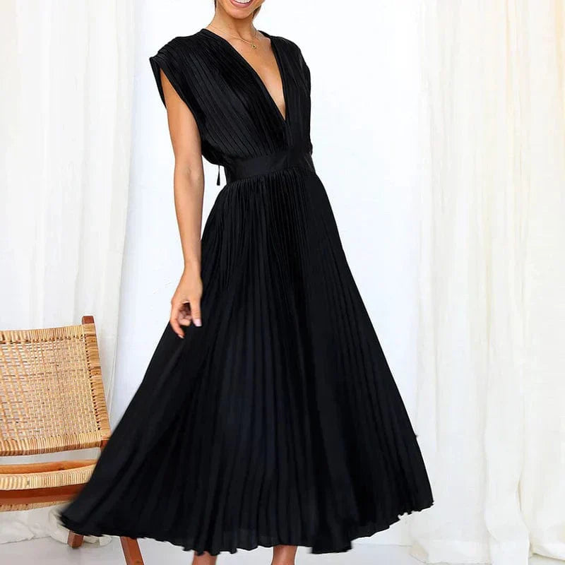 Damen Midikleid mit elegantem Design aus luftiger Baumwolle Jully