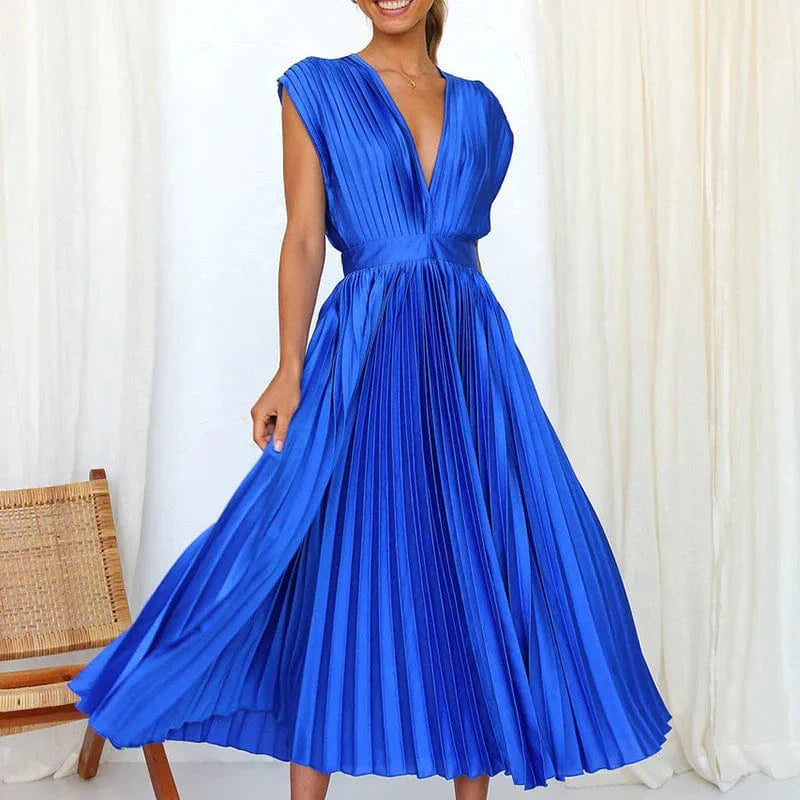 Damen Midikleid mit elegantem Design aus luftiger Baumwolle Jully