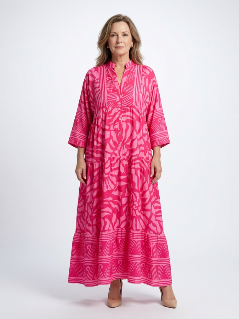 Damen Midikleid mit schmeichelndem Schnitt Jully