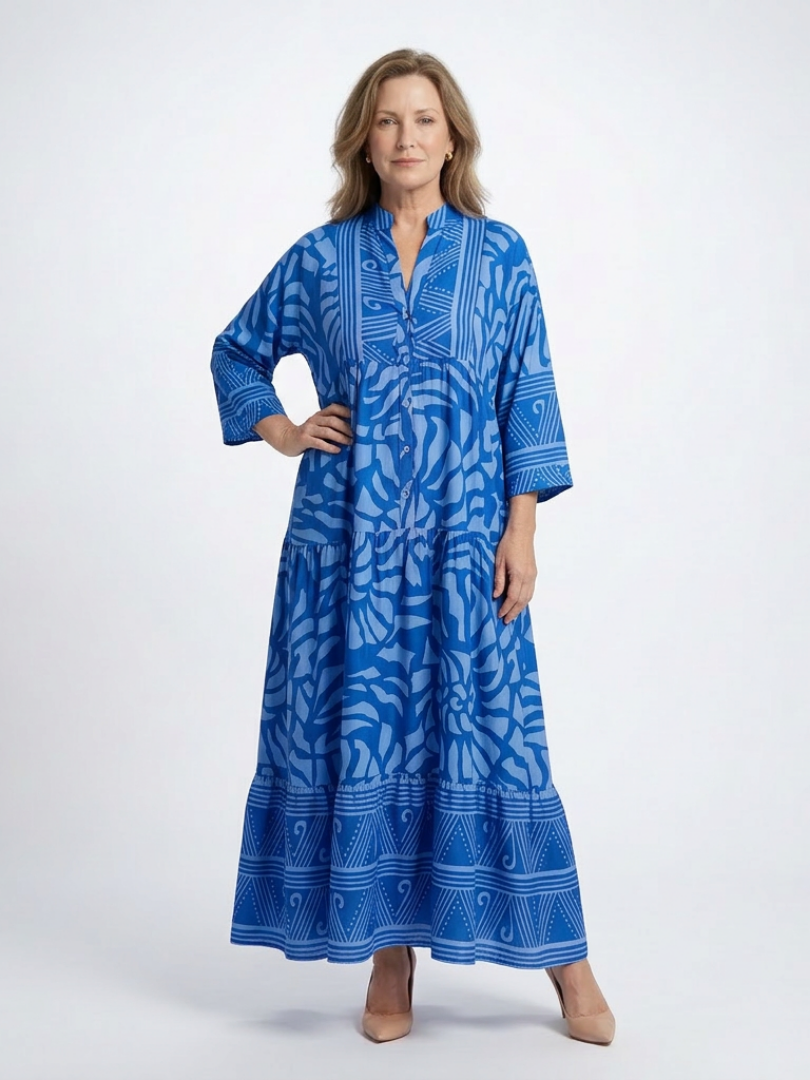 Damen Midikleid mit schmeichelndem Schnitt Jully