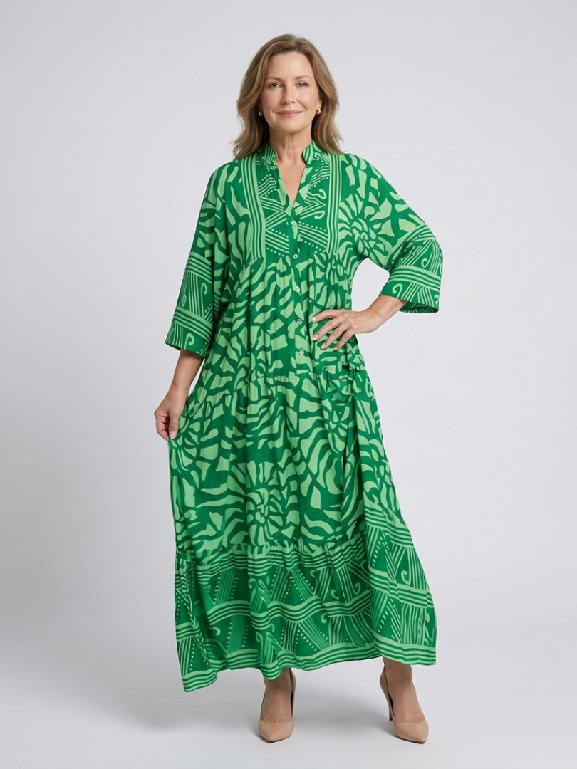 Damen Midikleid mit schmeichelndem Schnitt Jully