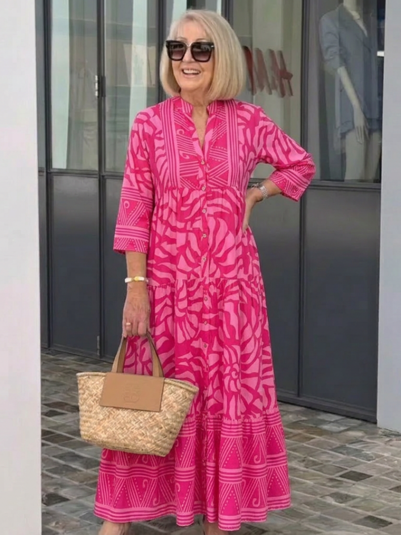Damen Midikleid mit schmeichelndem Schnitt Jully