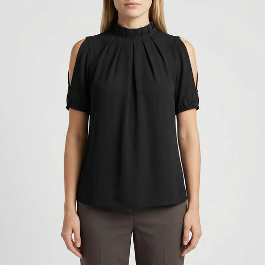 Damen Oberteil mit Off Shoulder und taillierter Passform Jully