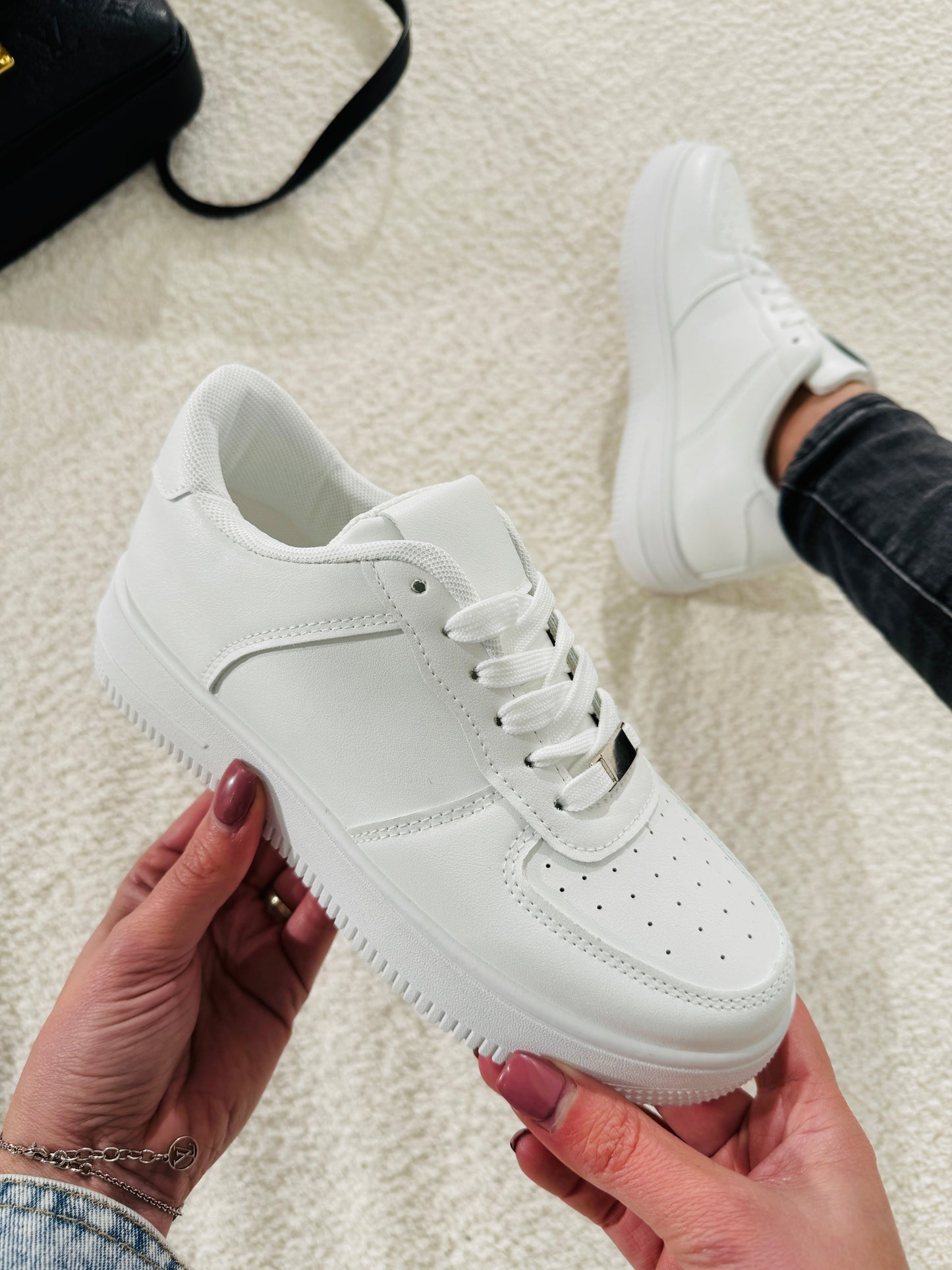 Damen Plateau-Sneaker mit abnehmbarer Sohle Jully