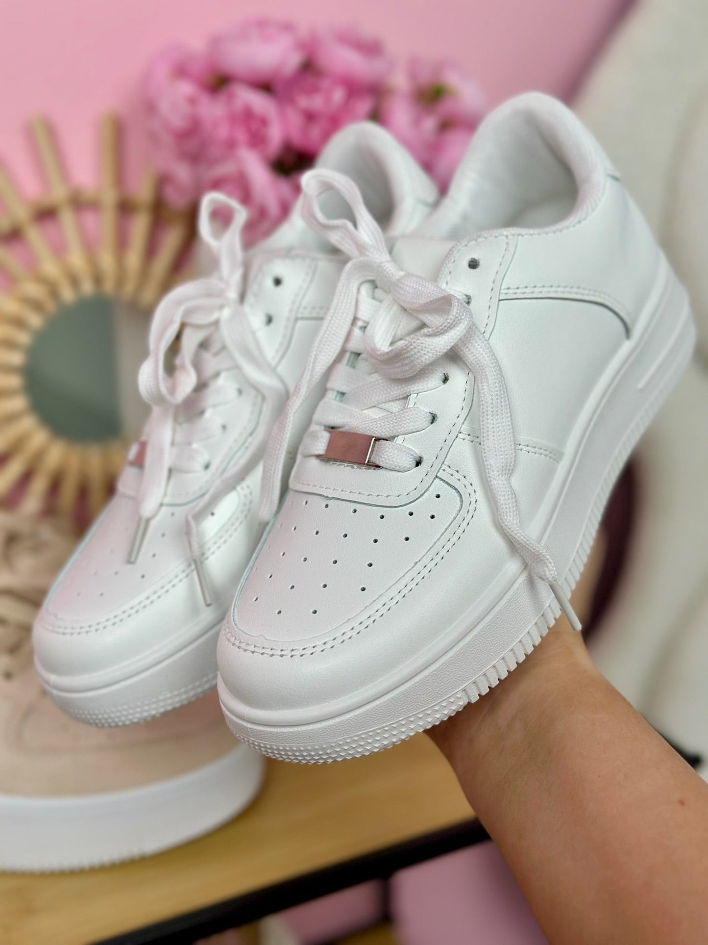 Damen Plateau-Sneaker mit abnehmbarer Sohle Jully
