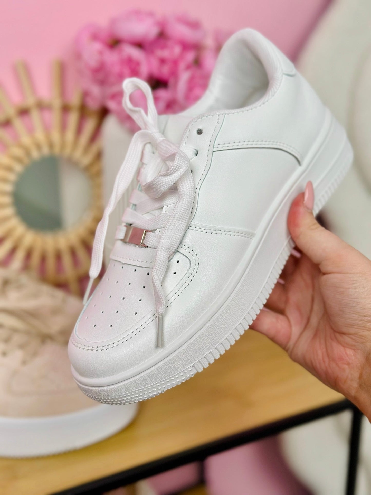 Damen Plateau-Sneaker mit abnehmbarer Sohle Jully
