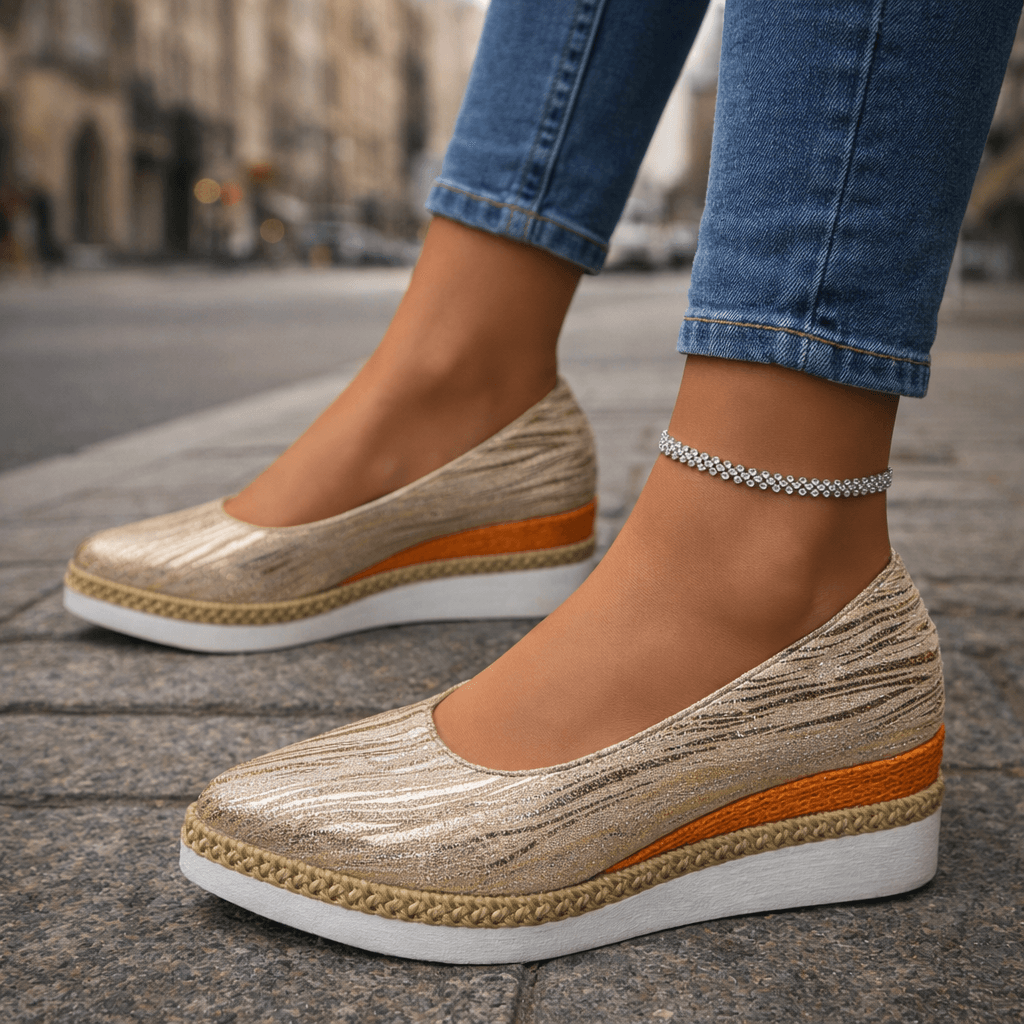 Damen Plateauschuhe mit wolkenweicher Dämpfung Jully