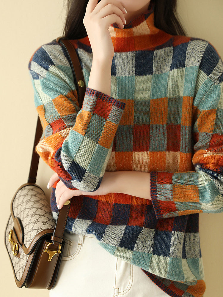 Damen Rollkragenpullover mit elegantem Schnitt Jully