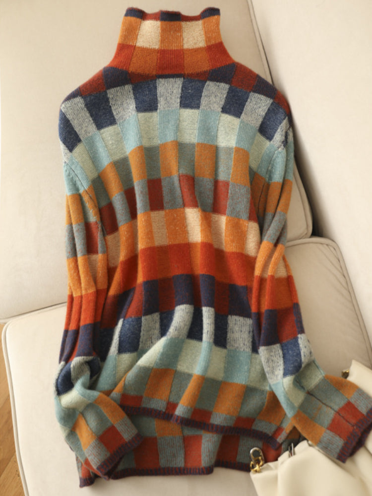 Damen Rollkragenpullover mit elegantem Schnitt Jully