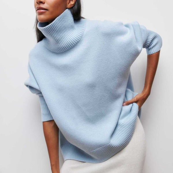 Damen Rollkragenpullover mit lässiger Passform Jully