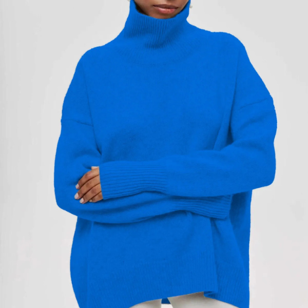 Damen Rollkragenpullover mit lässiger Passform Jully