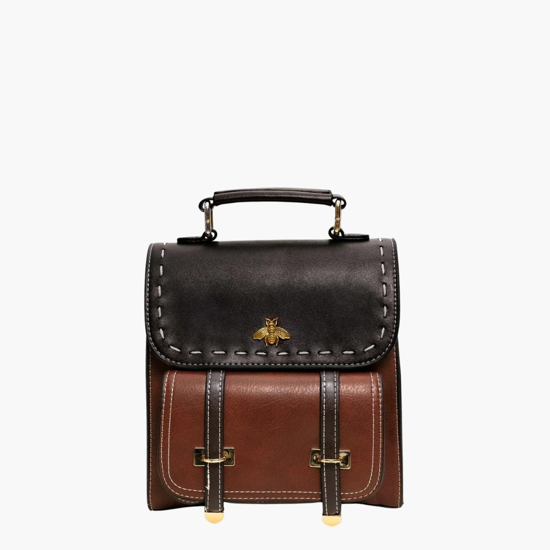Damen Rucksack aus veganem Leder mit Vintage-Design Jully