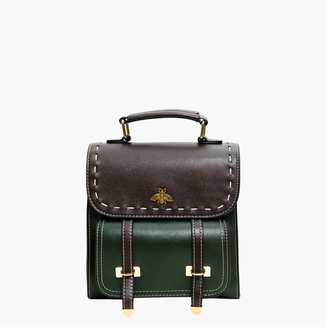 Damen Rucksack aus veganem Leder mit Vintage-Design Jully