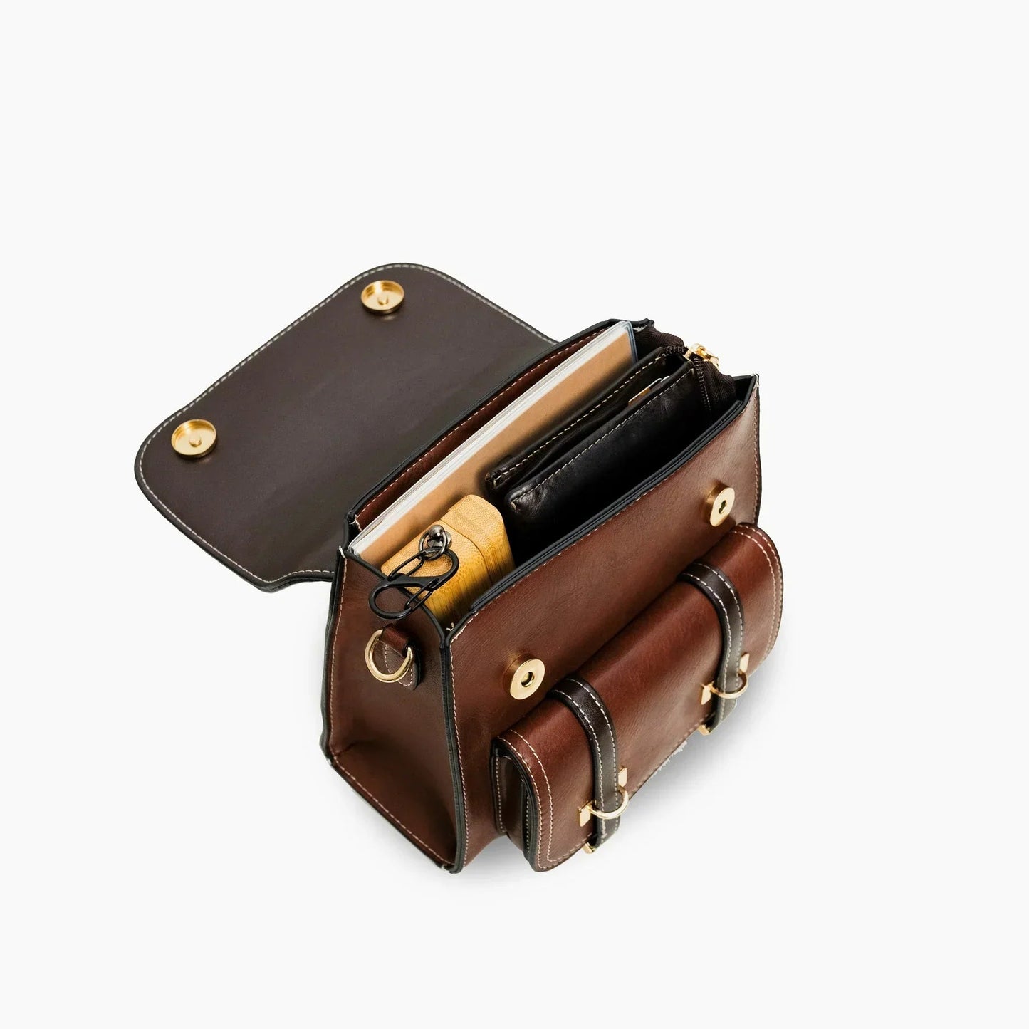 Damen Rucksack aus veganem Leder mit Vintage-Design Jully