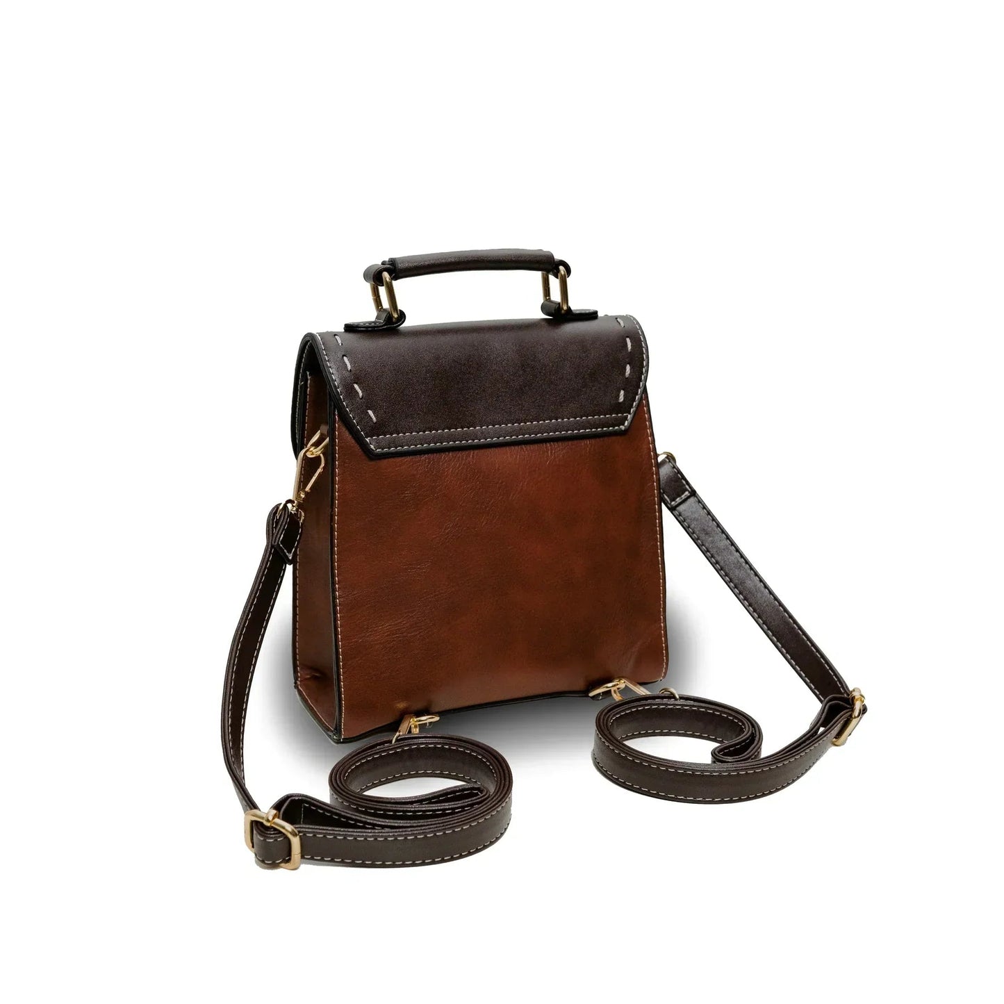 Damen Rucksack aus veganem Leder mit Vintage-Design Jully