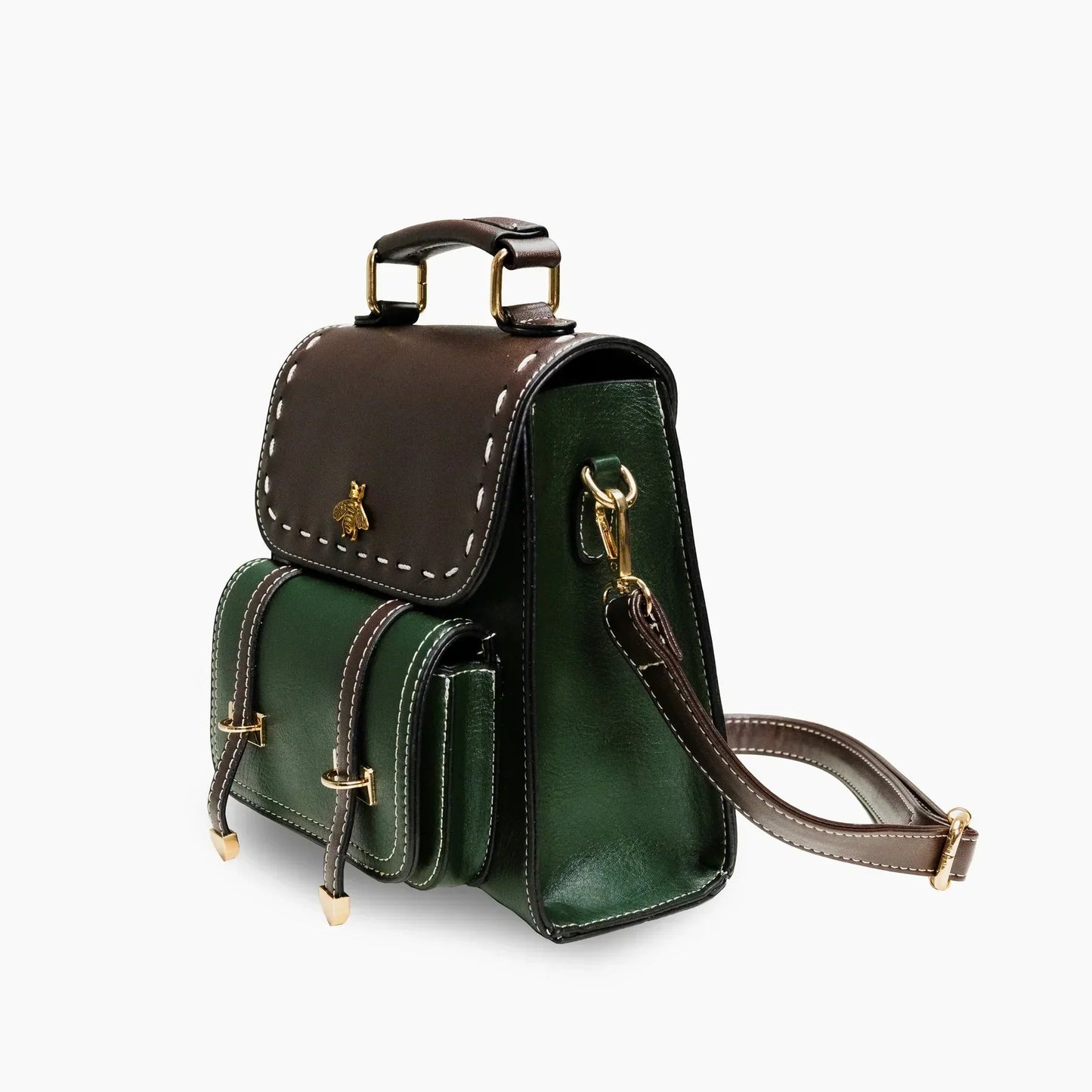 Damen Rucksack aus veganem Leder mit Vintage-Design Jully