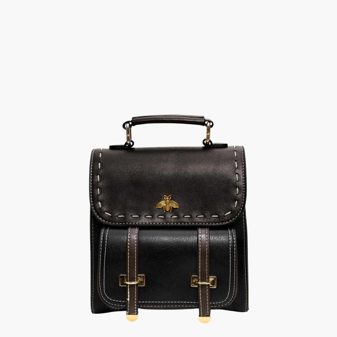 Damen Rucksack aus veganem Leder mit Vintage-Design Jully