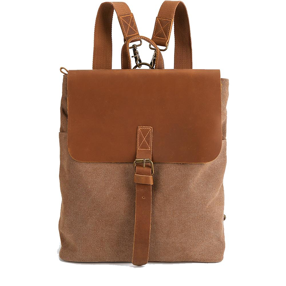 Damen Rucksack mit gepolstertem Laptopfach aus Canvas Jully