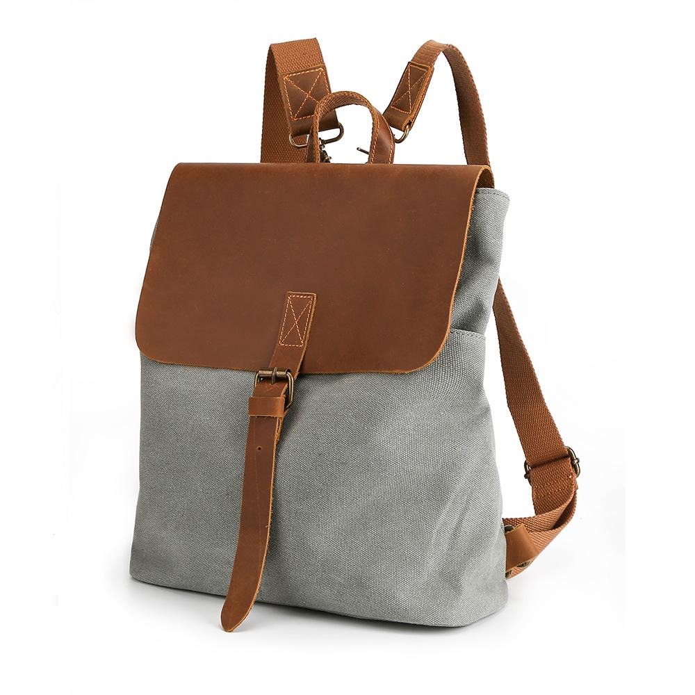 Damen Rucksack mit gepolstertem Laptopfach aus Canvas Jully