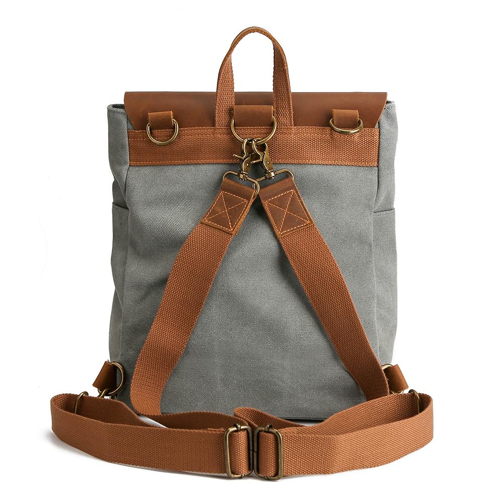 Damen Rucksack mit gepolstertem Laptopfach aus Canvas Jully