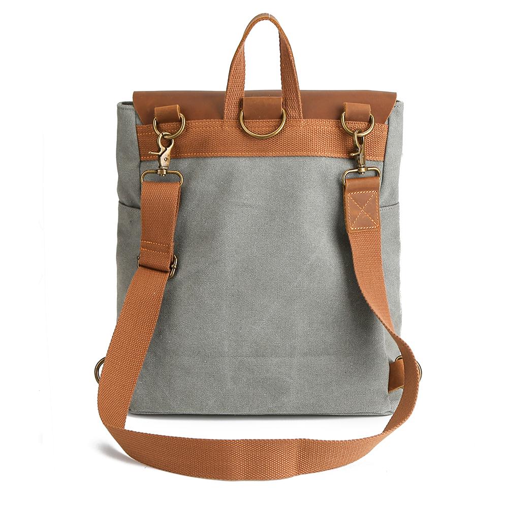 Damen Rucksack mit gepolstertem Laptopfach aus Canvas Jully