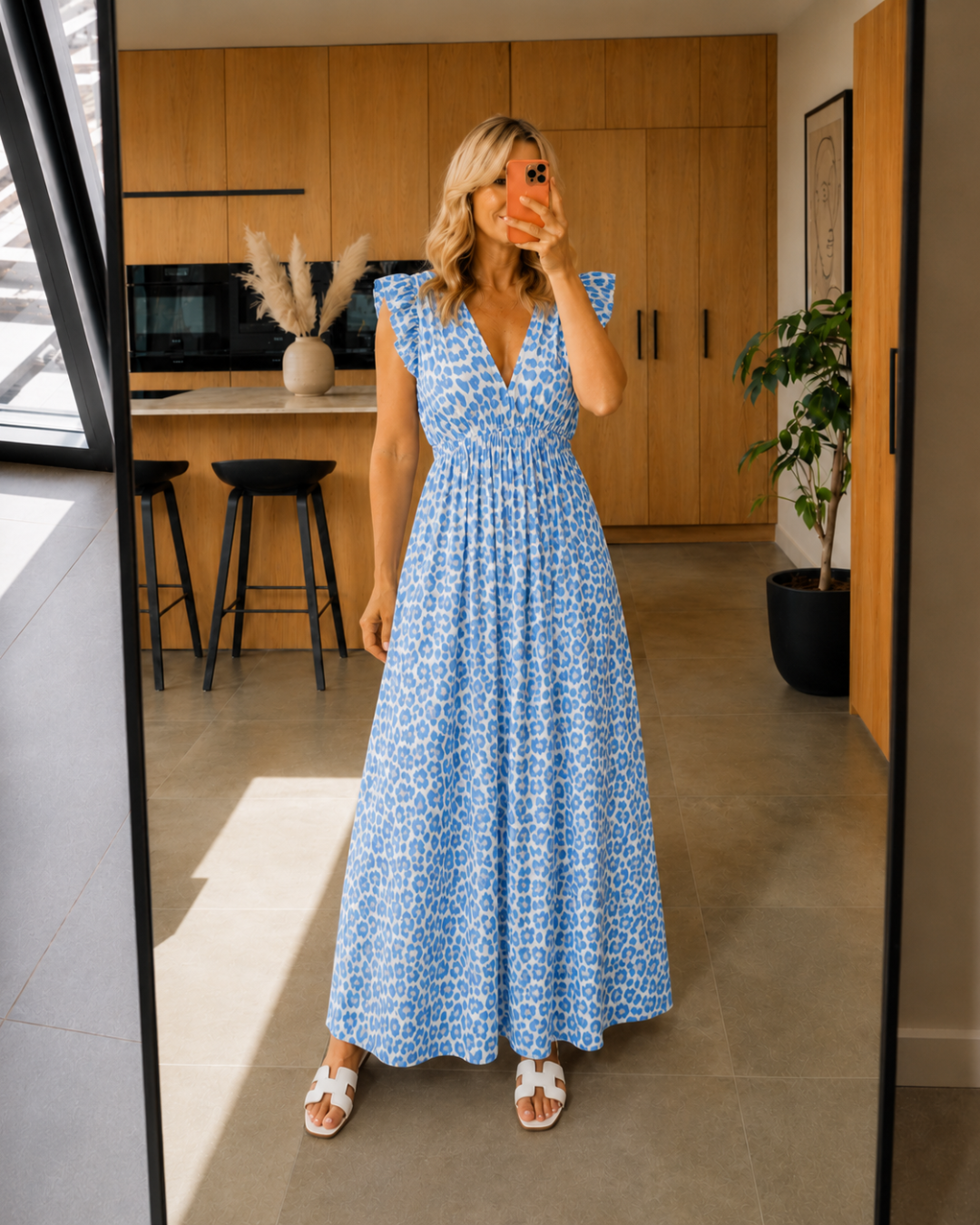 Damen Rüschenkleid mit femininen Details Jully