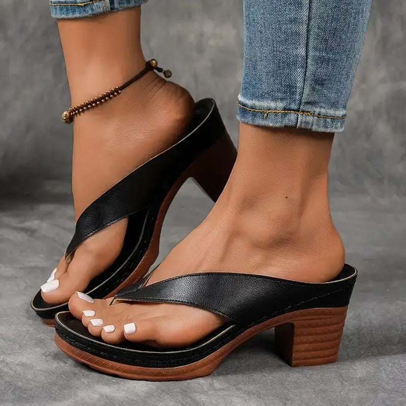 Damen Sandalen mit Blockabsatz Jully