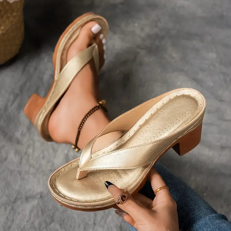 Damen Sandalen mit Blockabsatz Jully