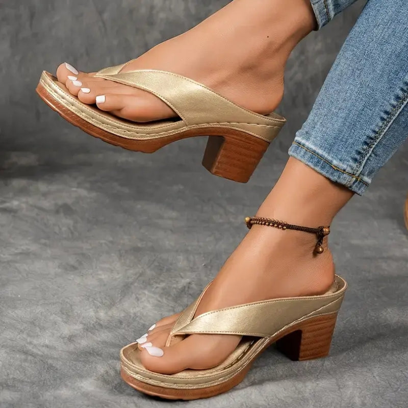 Damen Sandalen mit Blockabsatz Jully