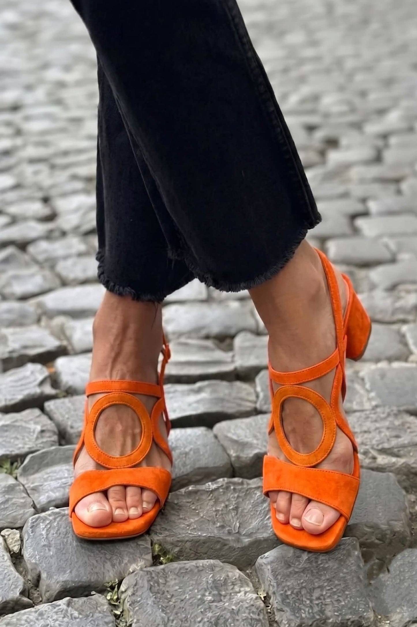 Damen Sandalen mit dekorativem Detail Jully