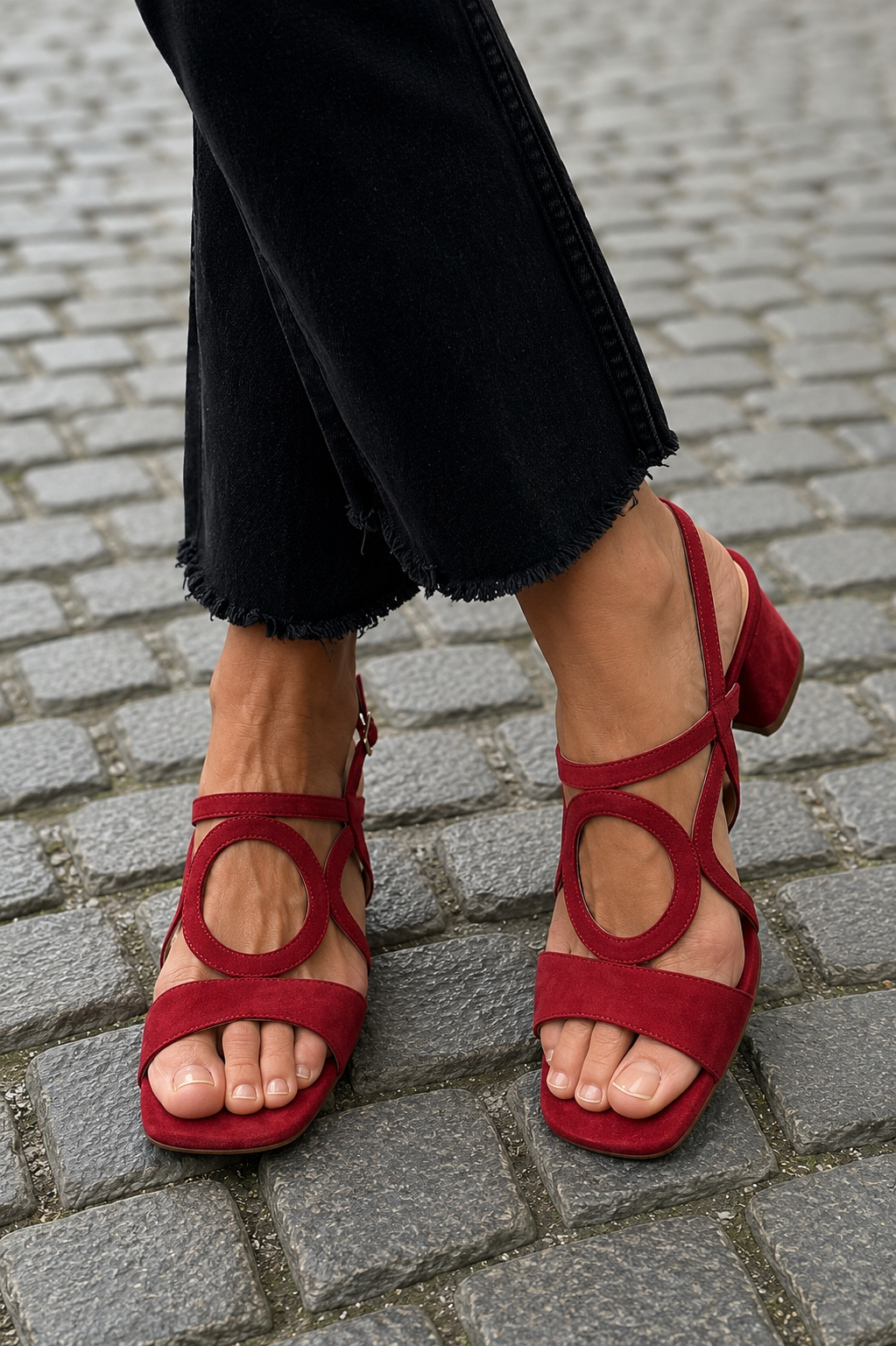Damen Sandalen mit dekorativem Detail Jully