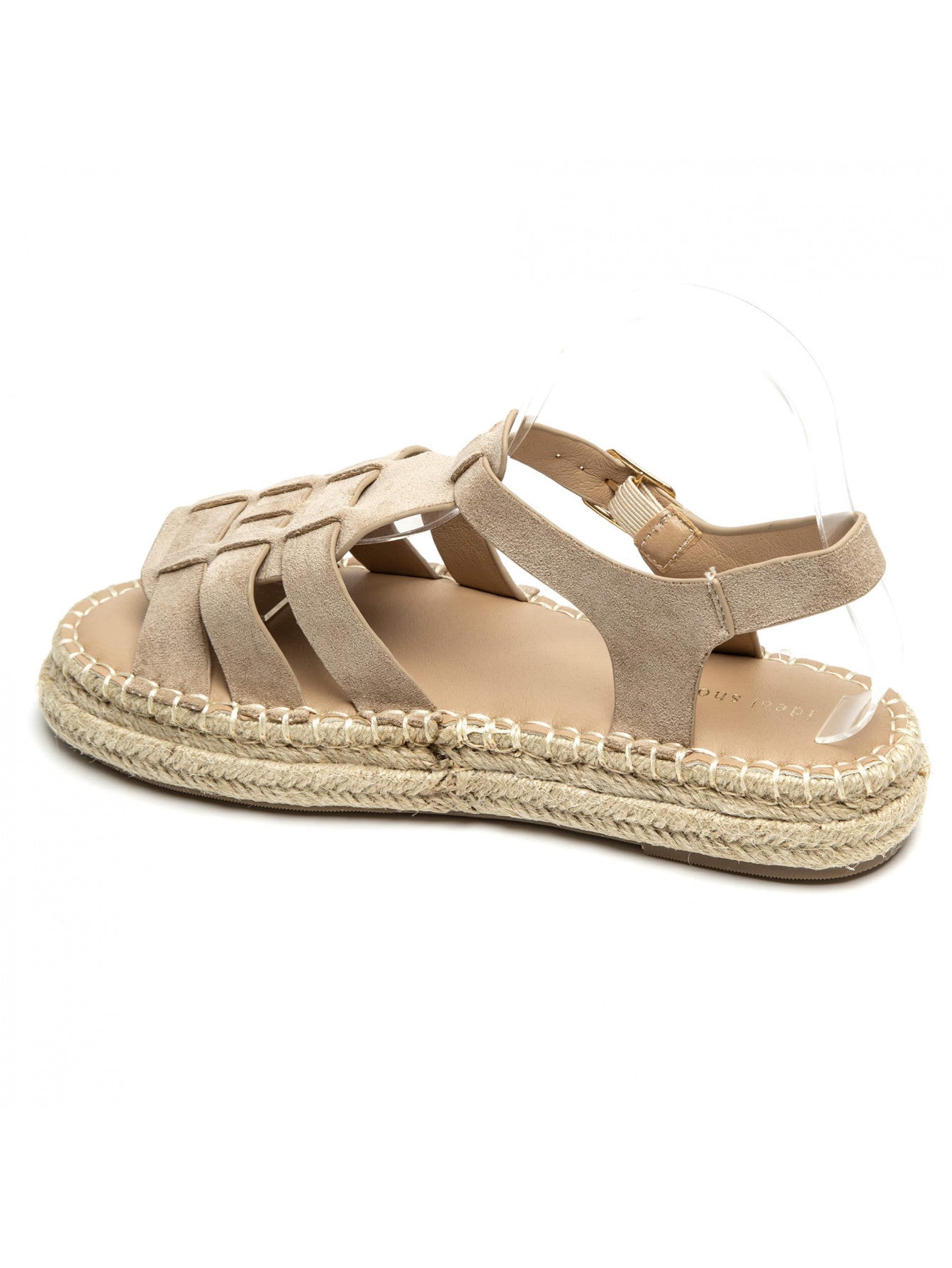 Damen Sandalen mit geflochtener Sohle Jully