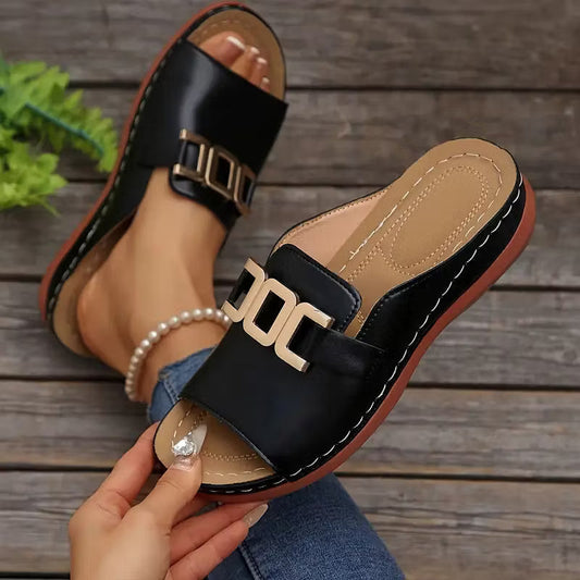 Damen Sandalen mit gepolsterter Innensohle Jully