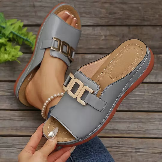 Damen Sandalen mit gepolsterter Innensohle Jully