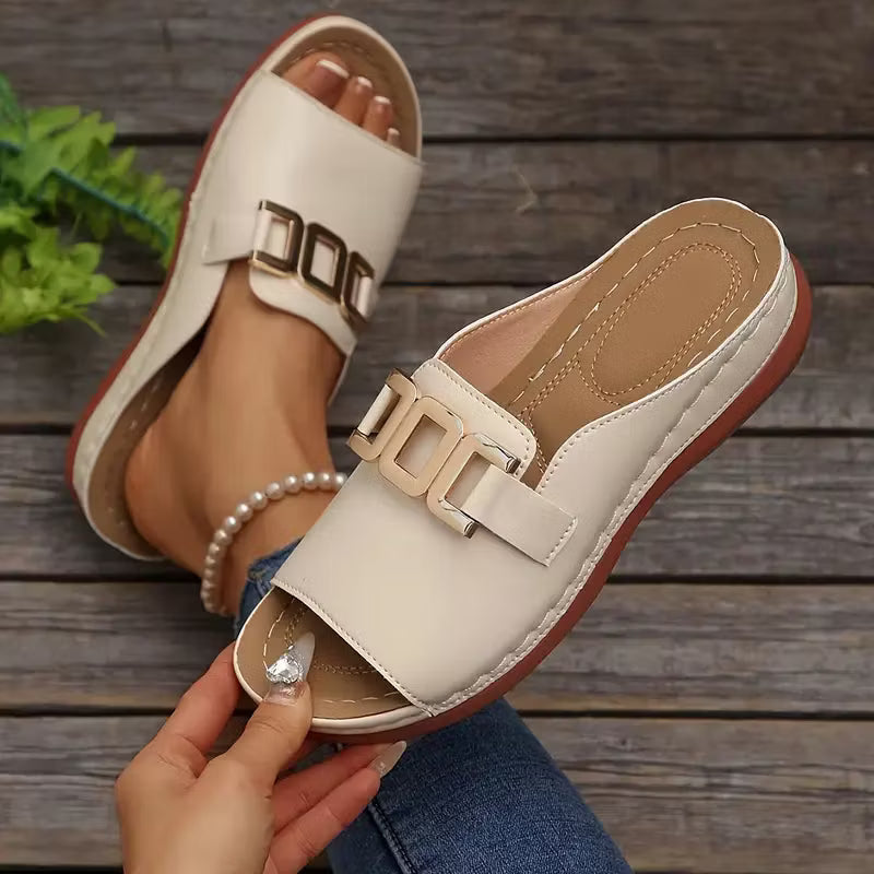 Damen Sandalen mit gepolsterter Innensohle Jully