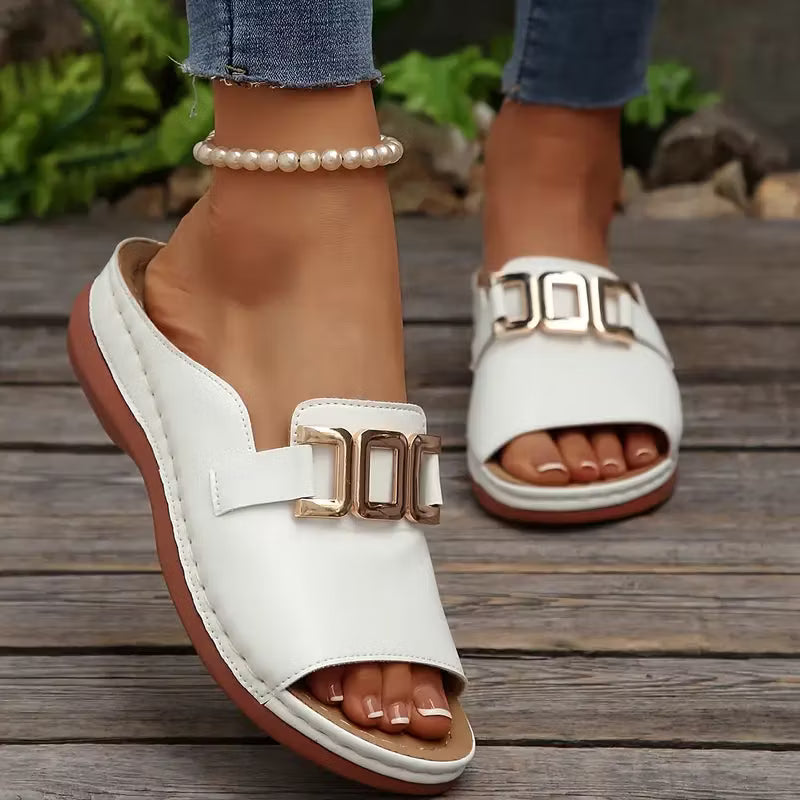 Damen Sandalen mit gepolsterter Innensohle Jully
