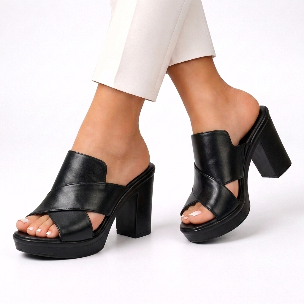 Damen Sandalen mit gepolsterter Sohle Jully