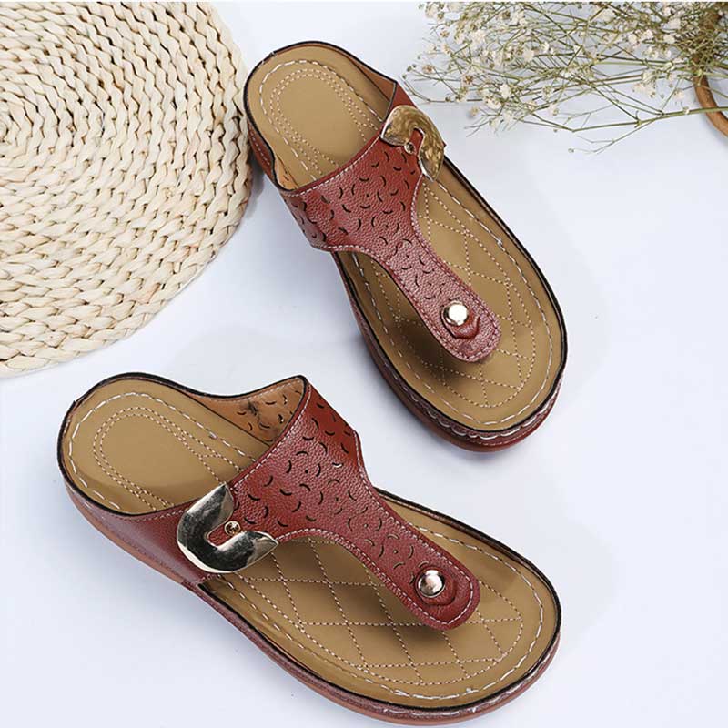 Damen Sandalen mit rutschfester Sohle Jully
