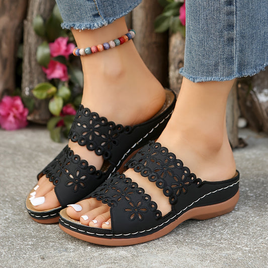 Damen Sandalen mit rutschfester Sohle Jully