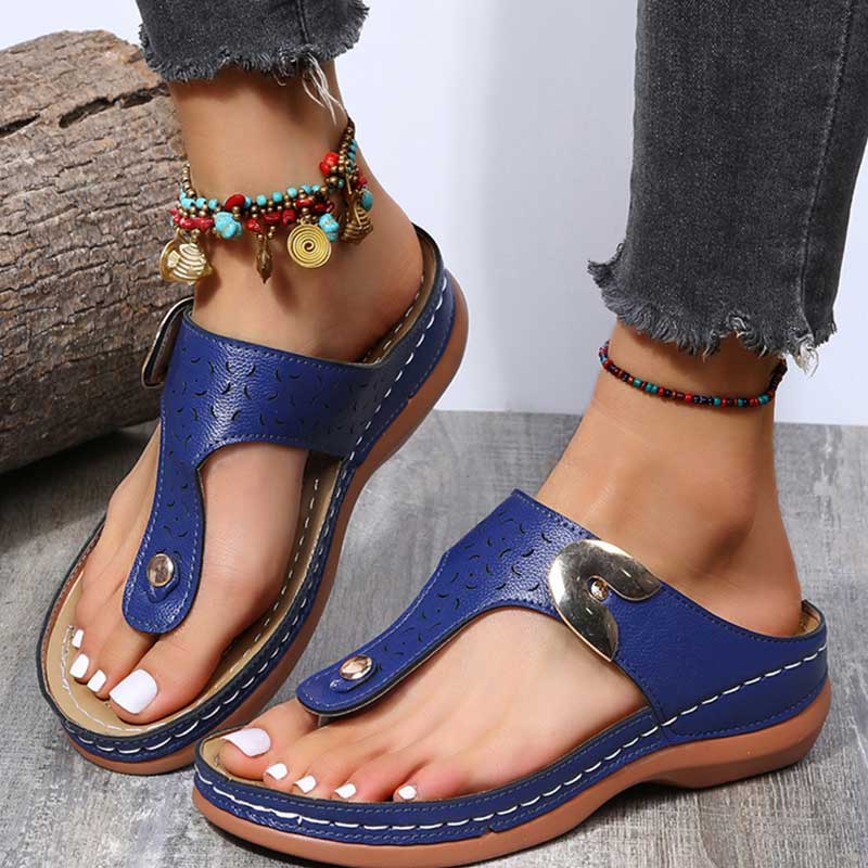 Damen Sandalen mit rutschfester Sohle Jully