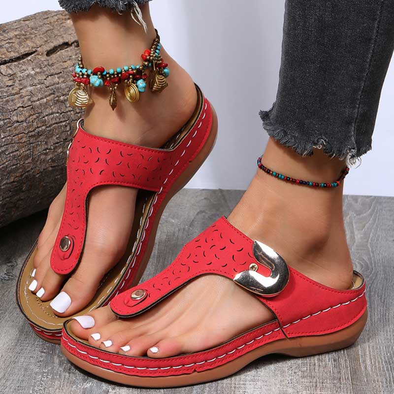 Damen Sandalen mit rutschfester Sohle Jully