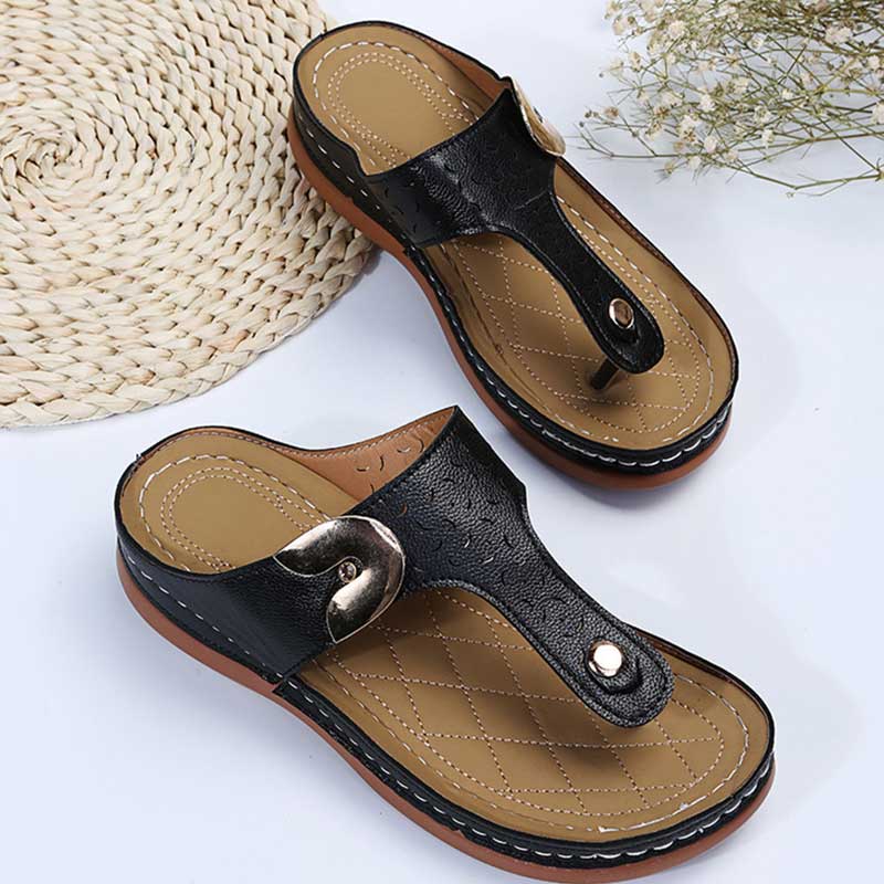 Damen Sandalen mit rutschfester Sohle Jully