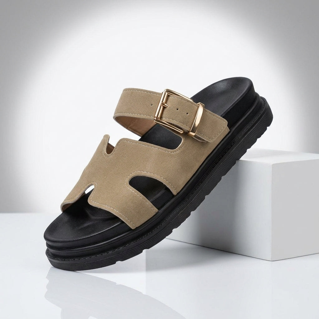 Damen Sandalen mit verstellbarem Riemen Jully